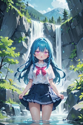 水の攻撃を受けているぞ！周りをよく見るんだ！