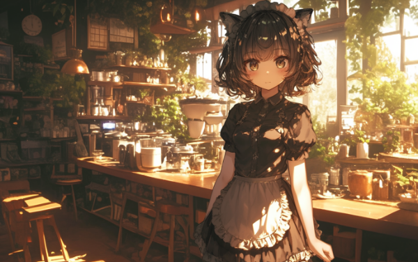 ねこメイドがいるお店