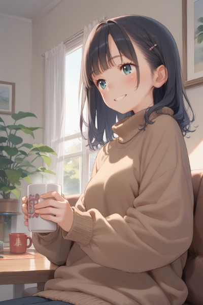 穏やかな休日の午後