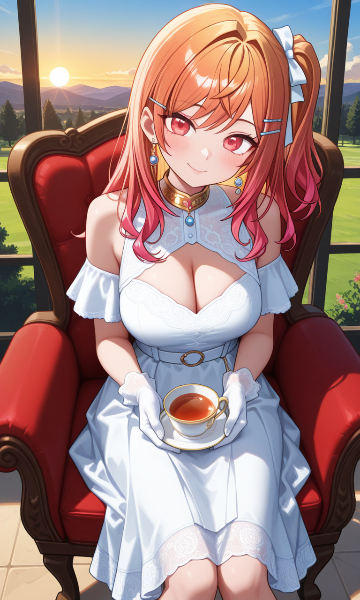 優雅な午後の紅茶──一条莉々華と過ごす特別なひととき