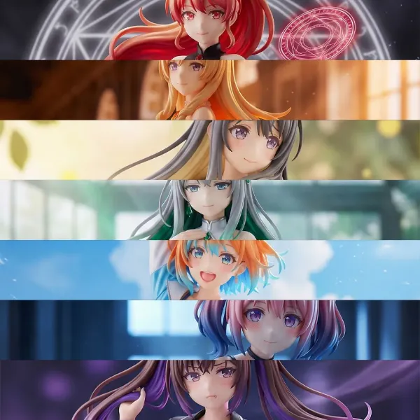 七色のインナーカラー（おま好きガールズ × インナーカラー）