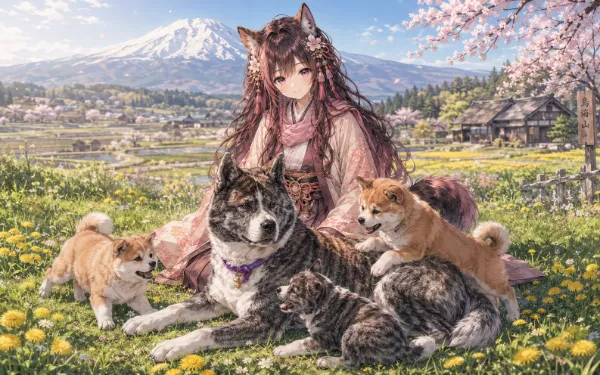 日本の犬　気は優しくて力持ち、東北の王者～秋田犬～
