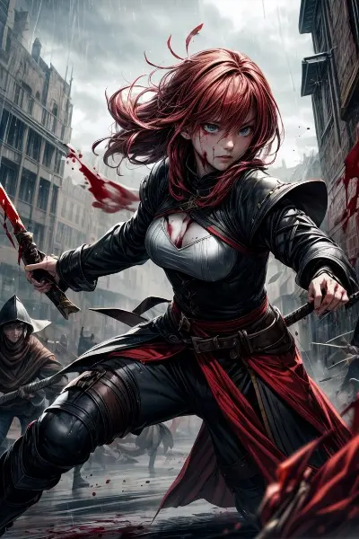 ボツ画集(狂飆の〜)