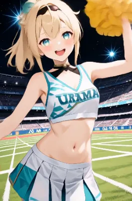 [動画]チアガールいろはちゃん