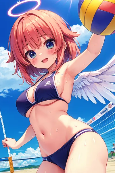 ビーチバレー天使さん
