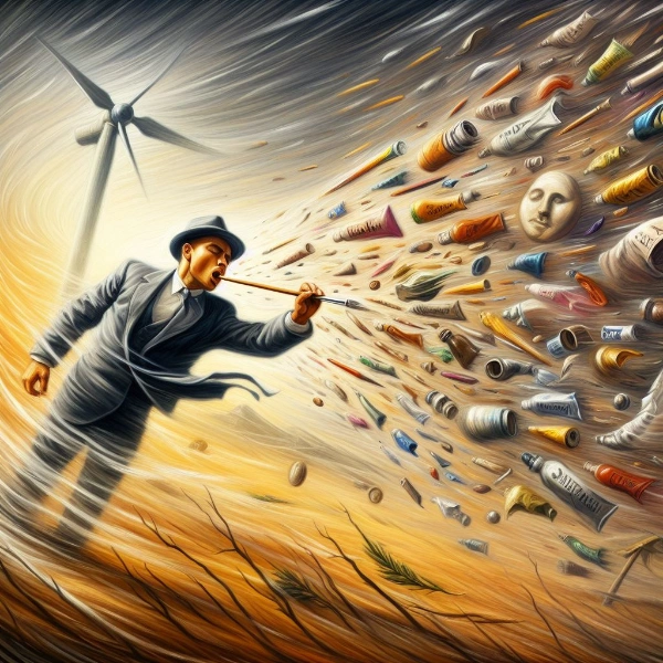 何もかもを吹き飛ばす風