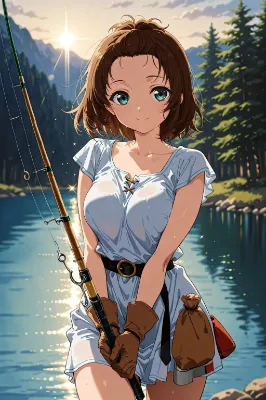 今日は釣れるかな〜