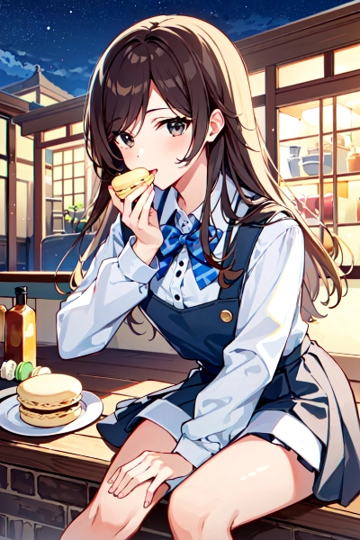 ねえ、今夜は私とマカロンしよ♥