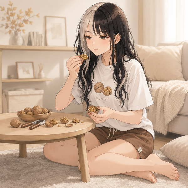 おやつ（くるみちゃん）