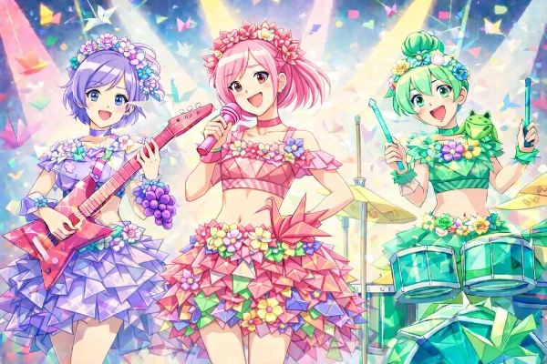 折り紙プリキュア