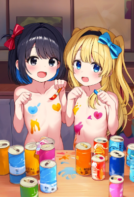 ボディペイントをしましょ