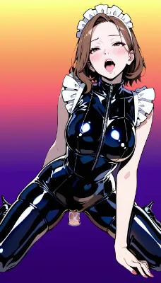 光沢メイドの恍惚