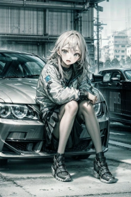 駐車場で待ち合わせ