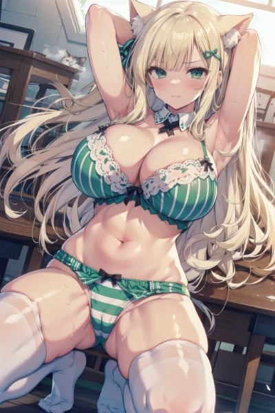 猫の擬人化....コスプレ？
