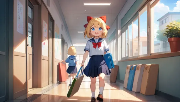 次は教室移動だー