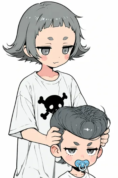 頭髪