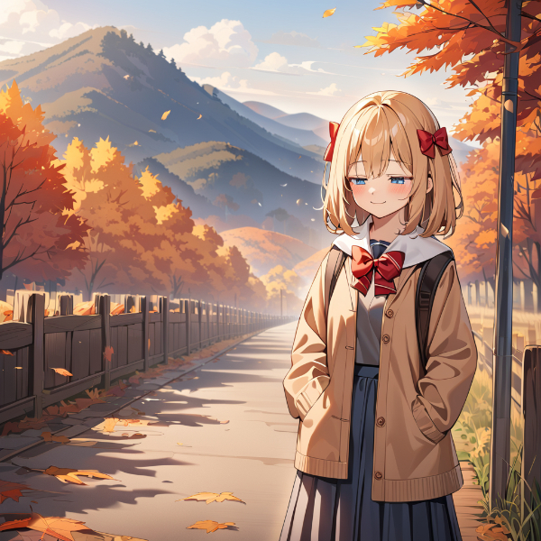 うふふふと思い出し笑い