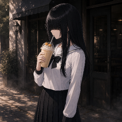 焼き芋フラッペ（暗子）