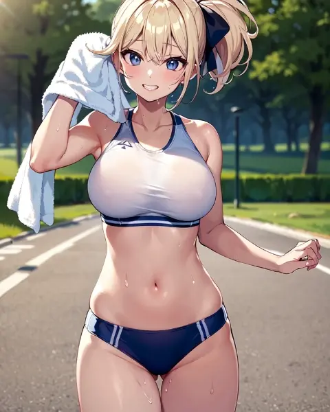 ランニング終わりっ