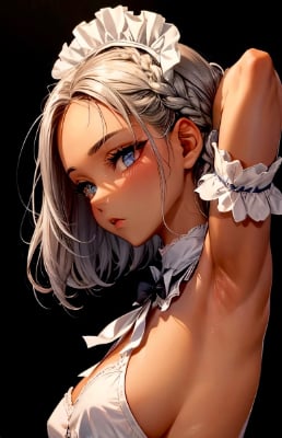 褐色わきぺぇ