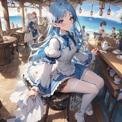 海辺のカフェ