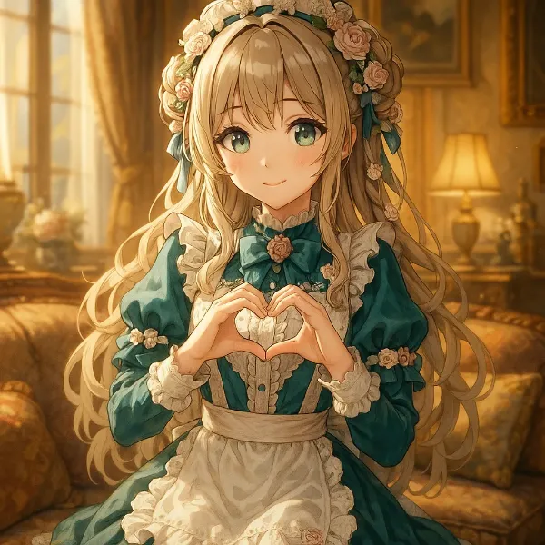 花冠メイドの甘い告白