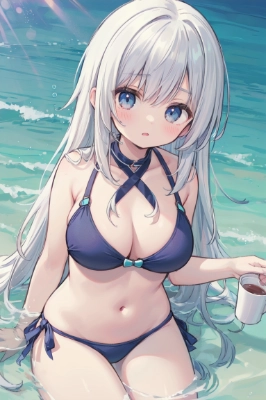 海に行きました