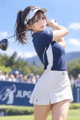 女子ゴルフ選手
