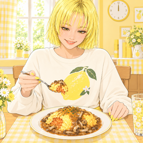 秋風オムライス（レモンちゃん）