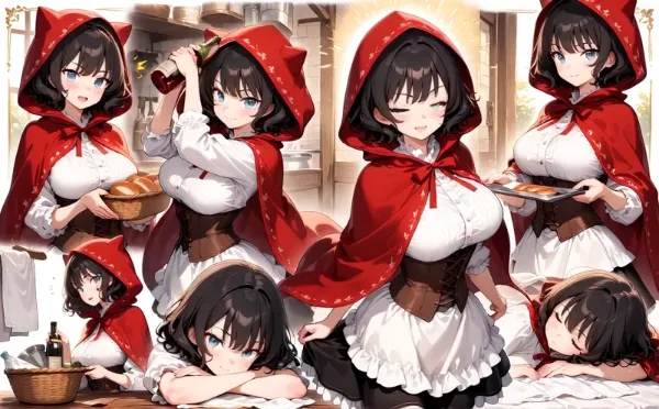 新シリーズ赤ずきんふた娘①（動画①）