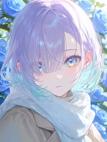 ミラと青い薔薇