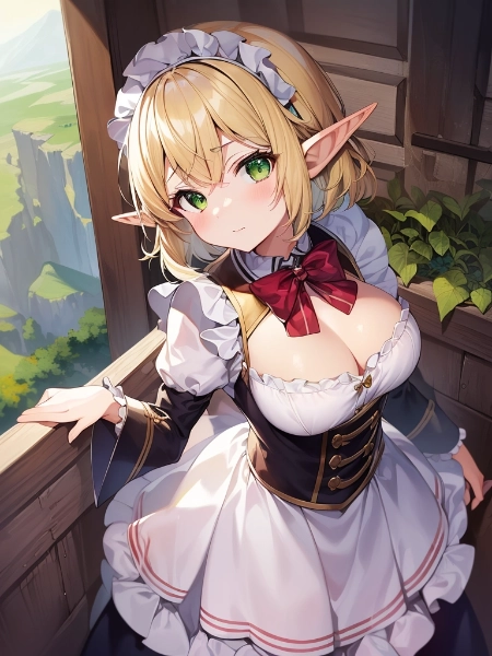 お屋敷で働くメイドエルフちゃん2