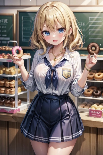 ここのドーナツ食べたかったんだー