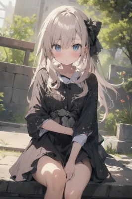黒服の少女