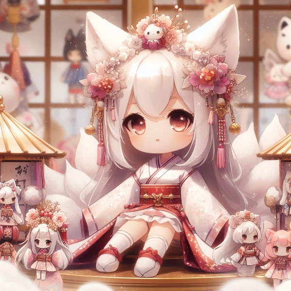 🦊のおまつり🍚