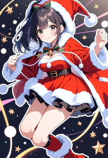 星空の元気サンタ