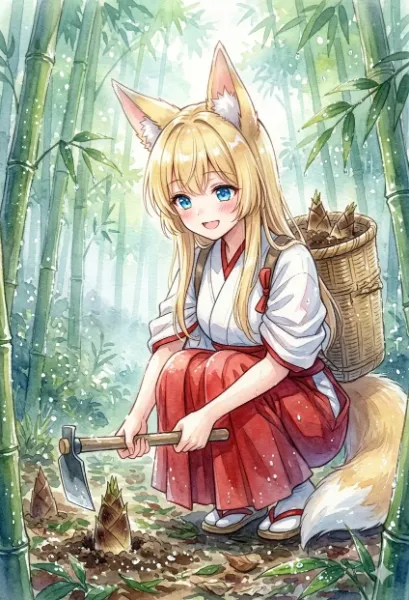 雨後のたけのこ