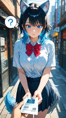 🐺 スカウトの日 〜ウル子、名刺をもらった〜💳