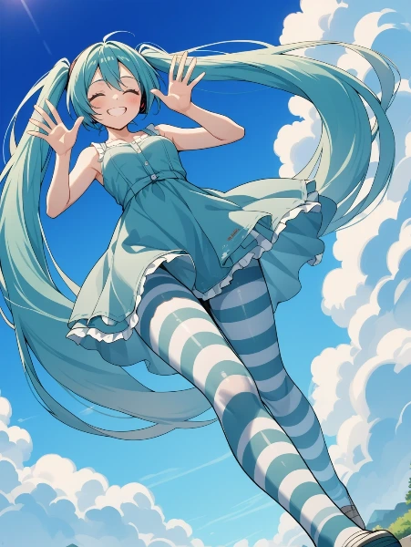 夏空とミクちゃん