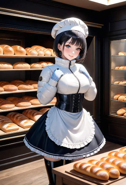 ベーカリーの看板娘②