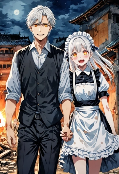 【メイド少女・主様と行く恐怖のお化け屋敷】