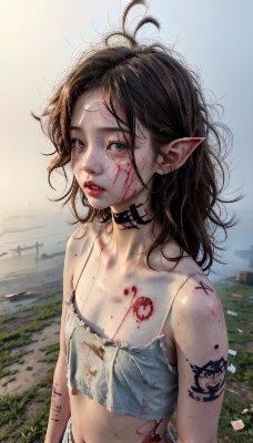 エルフの女の子