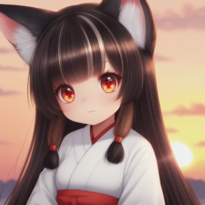 狐耳巫女