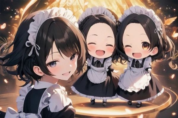 笑顔メイドちゃん⑤