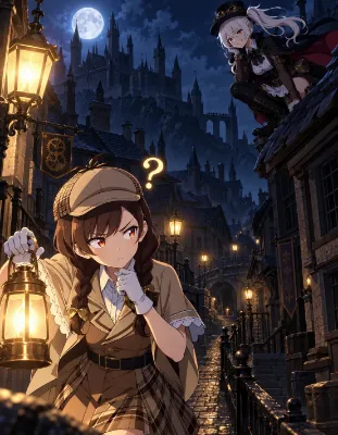 深夜の逃走劇