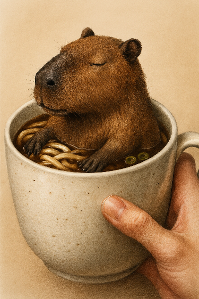 カピバラうどん