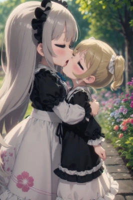 11月21日の百合キスイラスト その8