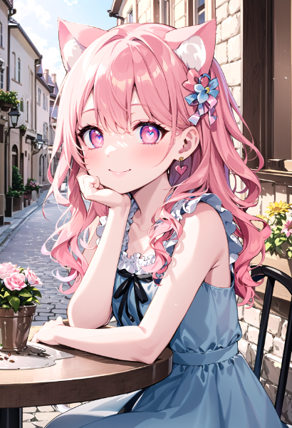 ハートのイヤリング