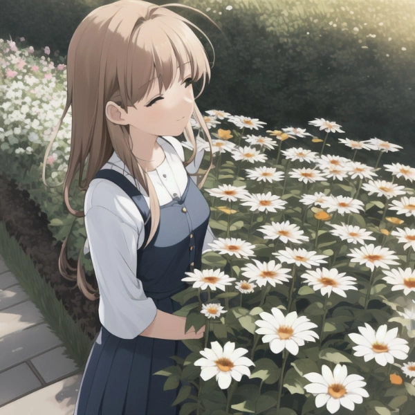 お花ににうっとり