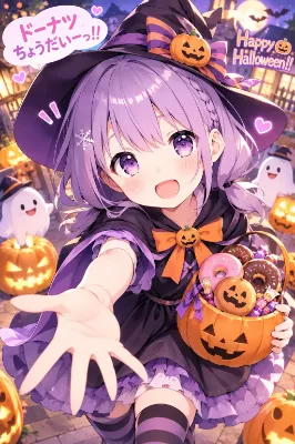 ハッピーハロウィン🎃🦇🍩👻